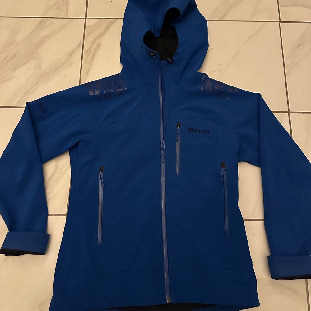 Marmot Cobalt Blue Polartec Jacket Medium